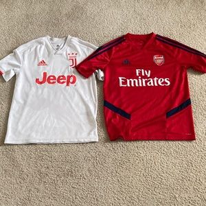 Arsenal and Juventus Jersey